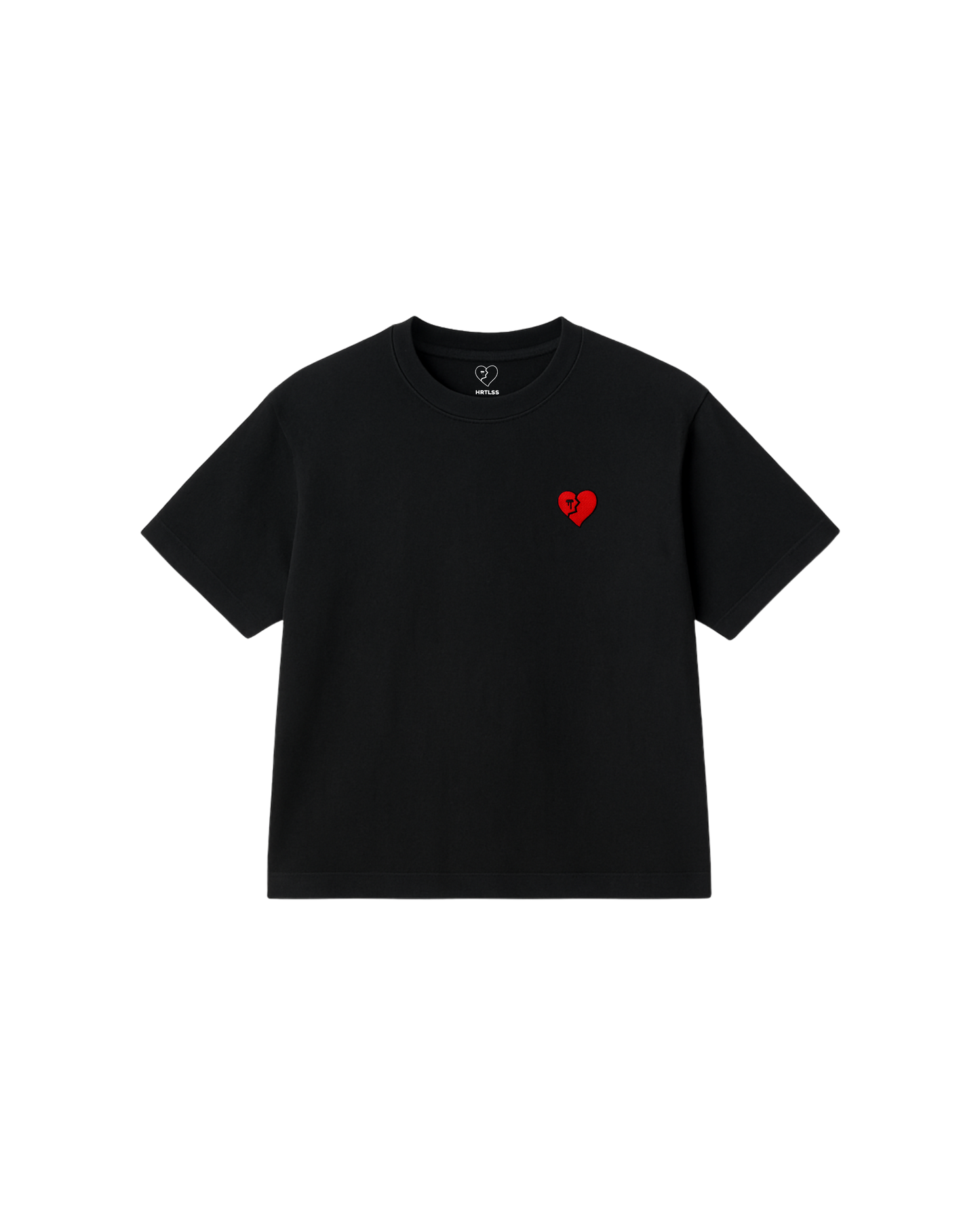 HRTLSS CLASSIC T-SHIRT - BLACK