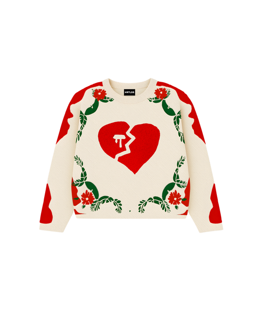 NO HEARTS IN THE WILD - HEAVY KNIT SWEATER