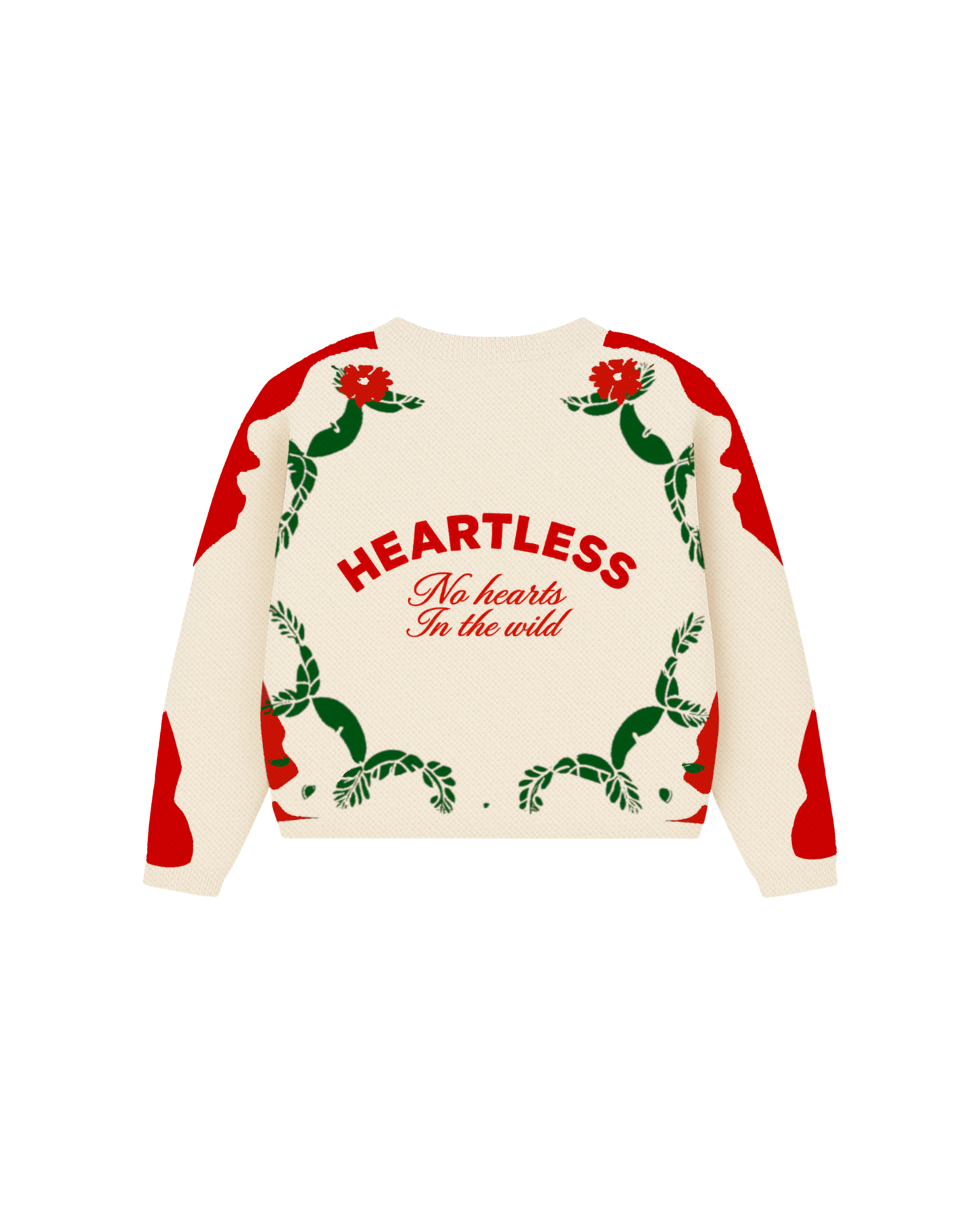 NO HEARTS IN THE WILD - HEAVY KNIT SWEATER