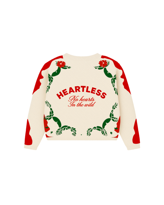 NO HEARTS IN THE WILD - HEAVY KNIT SWEATER