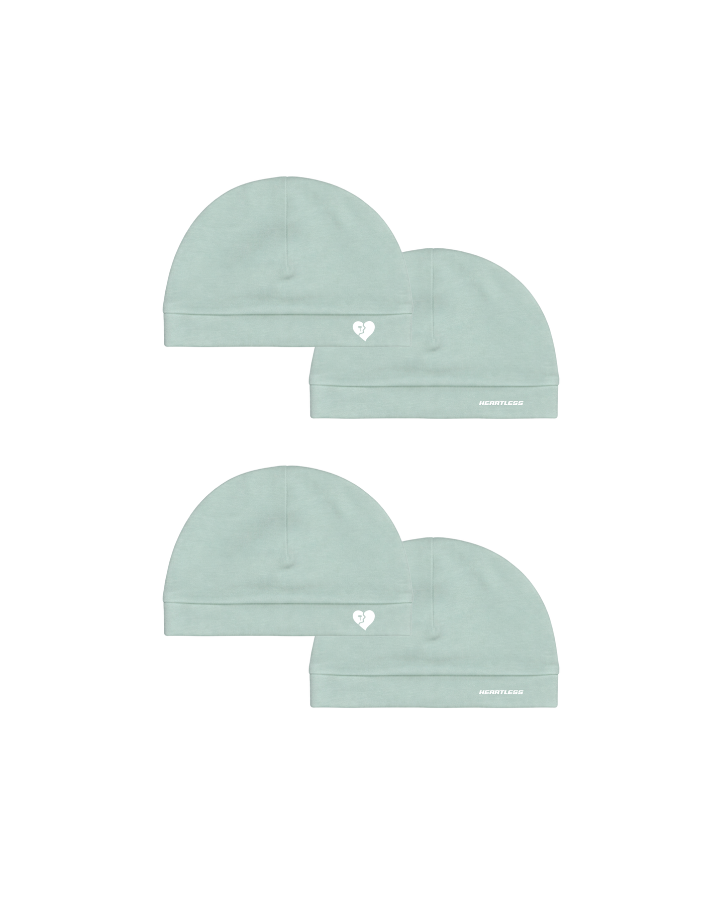 SATIN SKULLCAP BEANIE - MINERAL GREEN