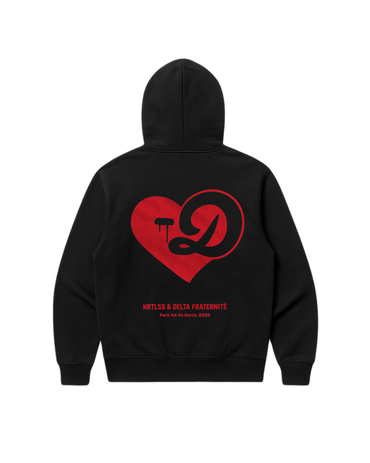 BOXY HOODIE - HRTLSS X DELTA